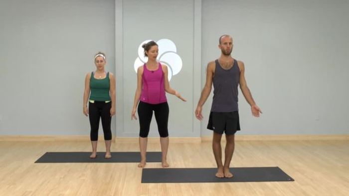 Yoga energizing flow minute march